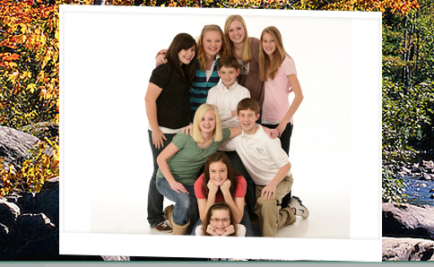 stock photo of a girl with a retainer